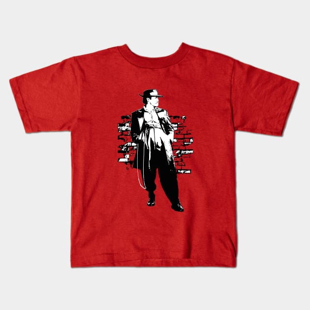 Pachuco Kids T-Shirt by MartinezArtDesign